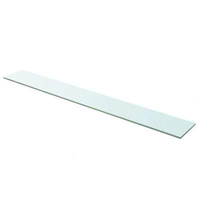 Afbeelding van Wandschap transparant 110x15 cm glas