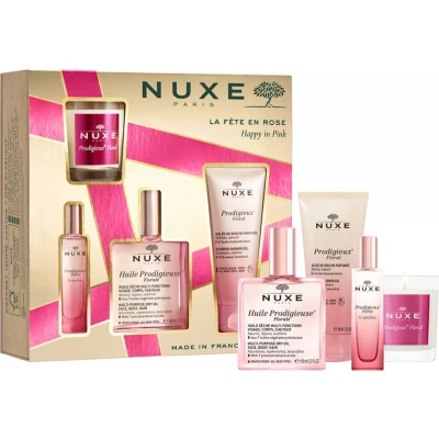 Afbeelding van NUXE XMAS 2023 Happy IN PINK GIFT SET Bad &amp; bodyset, Maat: One Size,