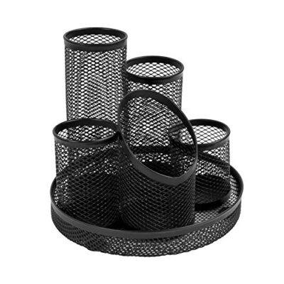 Afbeelding van Osco Mesh Potlood Pot Krasbestendig met niet markering Base 5 Tube ZWART DT5 B