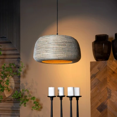 Afbeelding van Lucide MADUKA Hanglamp 1xE27 Zwart