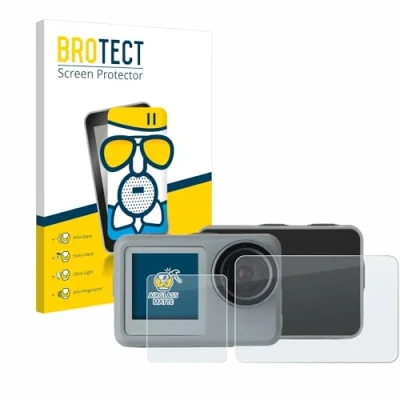 Afbeelding van BROTECT Screenprotector voor Rollei Actioncam 9s Plus Folie Beschermfolie Beschermglas matte