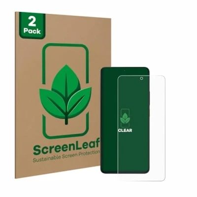 Afbeelding van ScreenLeaf Screenprotector voor Xiaomi Poco X6 Pro Duurzame schermbescherming Folie Beschermfolie transparant (2 Stuks)