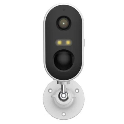 Afbeelding van Arenti GO1T model 2024 Beveiligingscamera Op Accu Batterij 3MP Voor buiten Spotlight Draadloos Besturing via App Oplaadbaar Werkt Bewegingsdetectie
