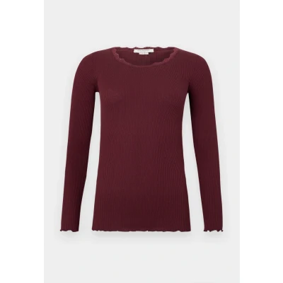 Afbeelding van Rosemunde Babette Regular Longsleeve, Dames, Maat: Small, Fudge