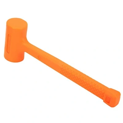Afbeelding van Handvat Rubberen Hamer, Praktische Pvc Niet Elastische Hamer Zacht Oppervlak Terugslagvrije Installatiegereedschap(0.5Lb)