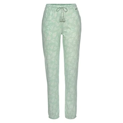 Afbeelding van s.Oliver Pyjamabroek, Dames, Maat: 44/46, Mint gemustert