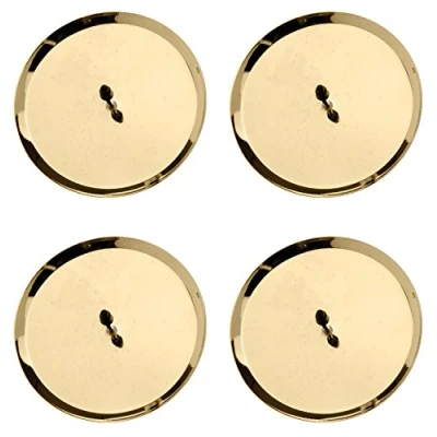 Afbeelding van Glorex Kandelaar 67021302 8 cm, 4 stuks, goud