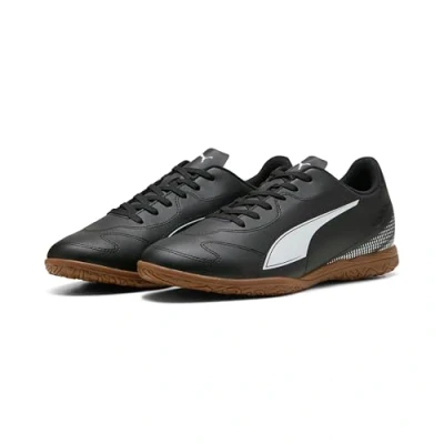 Afbeelding van Puma Vitoria II IT heren zaalschoenen zwart Maat 39 Uitneembare zool
