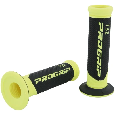 Afbeelding van Progrip Rubber grip 732 ge/sw 125mm open fluo