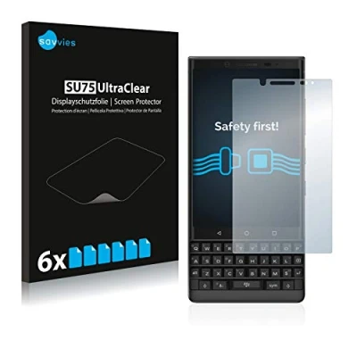 Afbeelding van Savvies (6 Stuks) Schermbeschermer voor BlackBerry Key2 Screen Protector Ultra Transparant