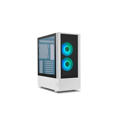 Afbeelding van ATX Semi toren doos NOX Hummer Nemesis ARGB Wit