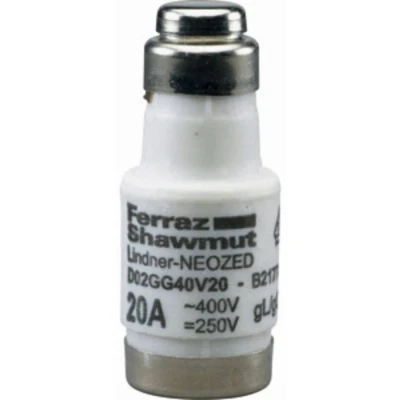 Afbeelding van Mersen 01701.050000 Neozed zekering Afmeting zekering: D02 50 A 400 V