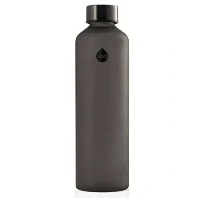 Afbeelding van Waterfles Grijs Ash 750 Ml RVS/Glas Equa Mismatch 7,5 X 25 Cm