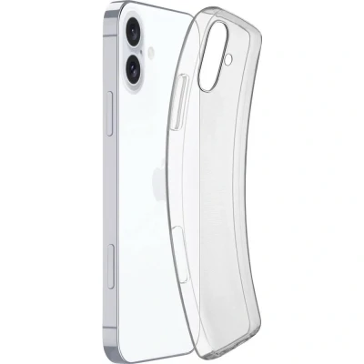 Afbeelding van Cellularline Fine Case Backcover Apple iPhone 16 Transparant Stootbestendig