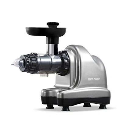 Afbeelding van BIOCHEF Axis cold press juicer zilver 150W