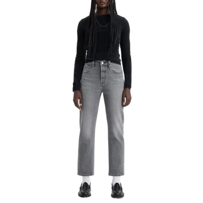 Afbeelding van Levi&#039;s 501 CROP Straight leg jeans, Dames, Maat: 24x26, Hit the road