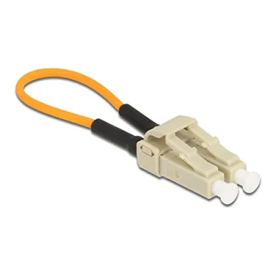 Afbeelding van Delock LWL Loopback Adapter LC / OM2 Multimode beige