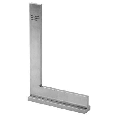 Afbeelding van Facom dela.1257 winkelhaken 90 met aanslag klasse ii 150mm DELA.1257.04