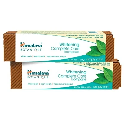 Afbeelding van Himalaya Botanique Whitening Toothpastes (Mint, 2 PACK)