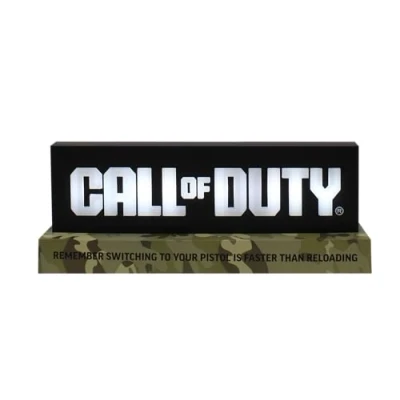 Afbeelding van Neamedia The Character Company Call of Duty: officiële lamp, licentie, led sfeerlamp voor woonkamer kantoor, compatibel met mobiel, XBox, PS5 en pc, cadeau idee