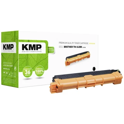 Afbeelding van KMP Toner vervangt Brother TN243BK Compatibel Zwart 1000 bladzijden B T109 1268,0000