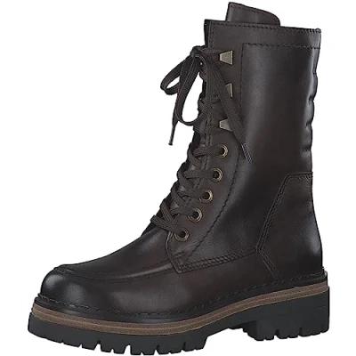 Afbeelding van MARCO TOZZI dames 2 26211 41 Bootie laced, Cafe, EU