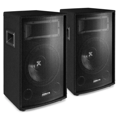 Afbeelding van Vonyx SL12 luidsprekerset Twee 12&quot; speakers van 600W (totaal 1200W
