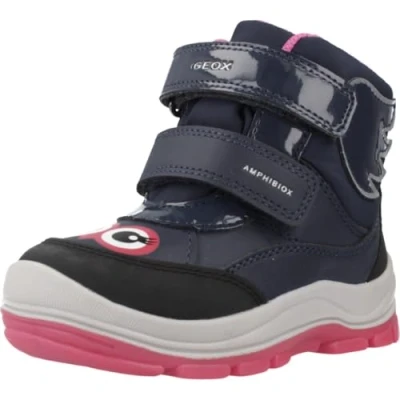 Afbeelding van Geox Meisje B Flanfil Girl ABX Sneeuwlaarzen, Navy Fuchsia, 27 EU