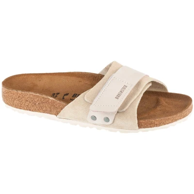 Afbeelding van Birkenstock OITA Muiltjes, Dames, Maat: 40, Wit Veloursleer