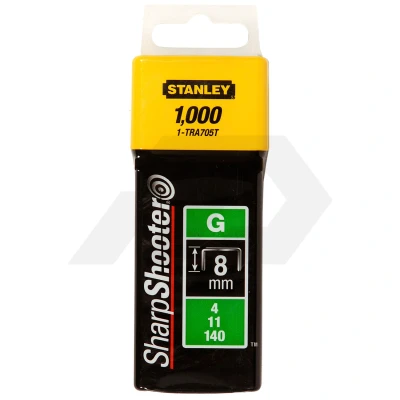 Afbeelding van Stanley nieten 8mm type G 1 TRA705T (Per 1000 stuks)