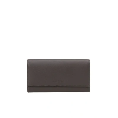 Afbeelding van Marc O&#039;Polo portemonnee Jessie Combi Wallet Dark Earth donkerbruin