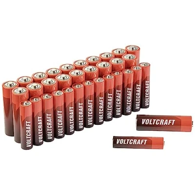 Afbeelding van VOLTCRAFT Batterijset AA, AAA 34 stuk(s) Incl. box