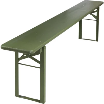 Afbeelding van MaximaVida inklapbare bierbank Berlijn 200 x 25 cm olijfgroen FSC hout