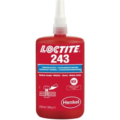 Afbeelding van Loctite 243 schroefdraadborging medium sterkte 250ml