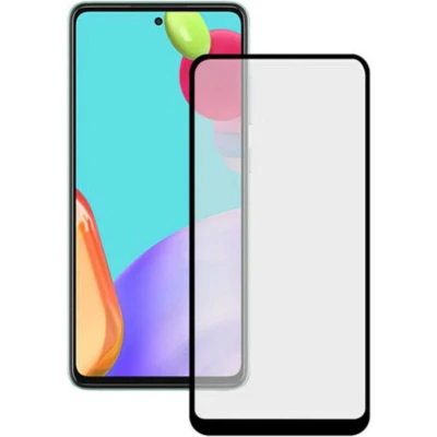 Afbeelding van KSIX smart your tech 8427542115030 Displaybeschermfolie voor Samsung Galaxy A52 5G, A52S gehard glas, dikte 0,33 mm, Zwart