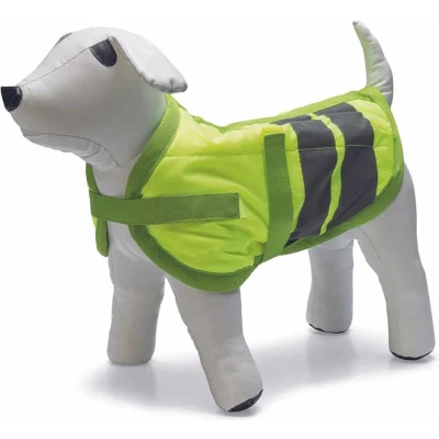 Afbeelding van Beeztees Teddie Hondenjas Reflecterend Geel 30 cm