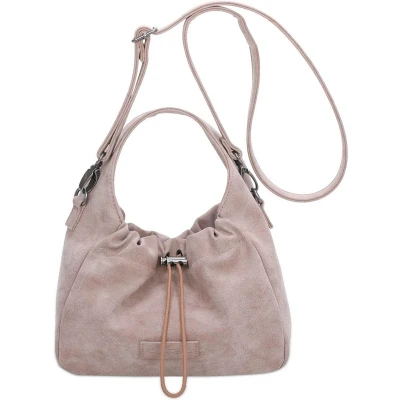 Afbeelding van Fritzi aus Preußen Handtas Schoudertas Poppi05 Vintage Crossbody Bag Taupy Lichtbruin