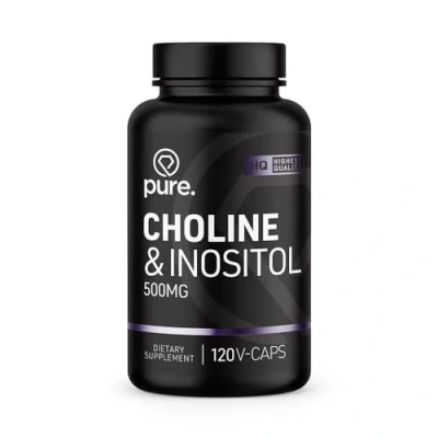 Afbeelding van PURE Choline &amp; Inositol 250mg 120 capsules