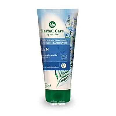 Afbeelding van Herbal Care Lijnzaad Conditioner voor droog en breekbaar haar 200ml