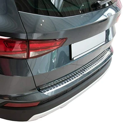 Afbeelding van Recambo CT LKS 1925 BUMPER BESCHERMING roestvrij staal gepolijst voor Seat ATECA vanaf bouwjaar 2016 met afbrand, large