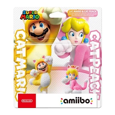 Afbeelding van Amiibo Super Mario Collection 2 Pack Cat &amp; Peach