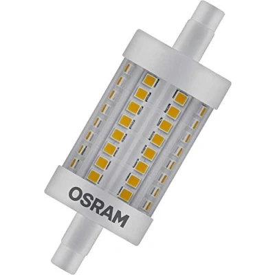Afbeelding van OSRAM LED lamp Buis R7S 78mm 8,5W 1055 lumen warm wit helder dimbaar