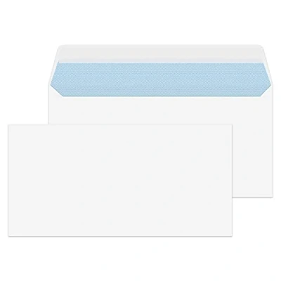 Afbeelding van Blake Purely Everyday DL 110 x 220 mm 100 g/m² Schil en Seal Enveloppen (23882/50 PR) Wit Pack van 50