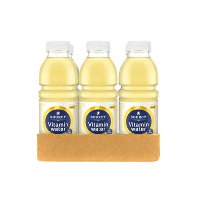 Afbeelding van Sourcy Vitaminwater Druif/citroen Met Ginseng Extract Focus Pet 50 Cl