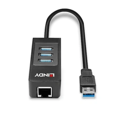 Afbeelding van Adapter USB naar Ethernet LINDY 43176