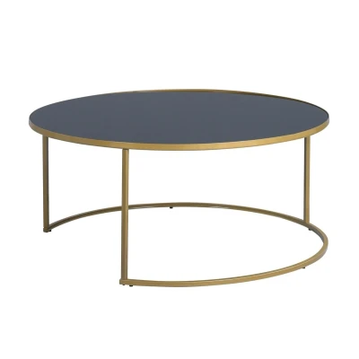 Afbeelding van M2 Kollektion Matteo Salontafel Glas Rond