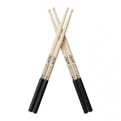 Afbeelding van drumsticks voor drums, harde esdoorndrumsticks, met antislip handvat, drumstick elektronische drumset, drumstokjes, studenten, beginners (2 paar, 5A esdoorn)