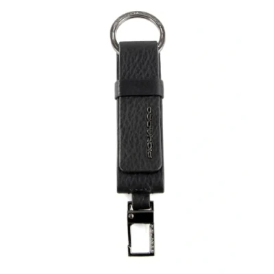 Afbeelding van Piquadro Sleutelhanger, Maat: One Size, Nero
