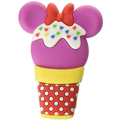 Afbeelding van Monogram Int., Sleutelhanger, Minnie Mouse PVC zaklabel IJs