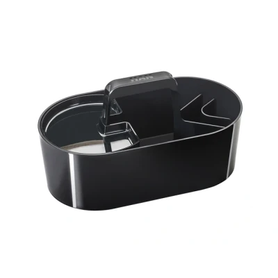 Afbeelding van Han Toolbox Loft draagbare bureaustandaard met schaal, 4 vakken, zwart (Jet Black)